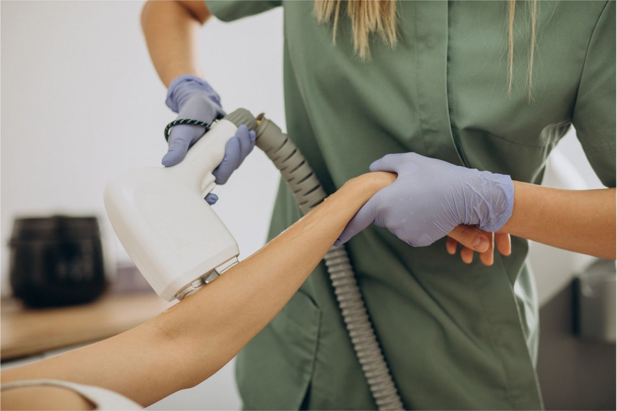 Diode Laser Hair Removal-Half Arm